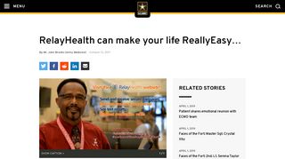 
RelayHealth can make your life ReallyEasy… | Article | The ...
