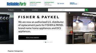 
                            1. Reliable Parts: Appliance Parts Distributor - Reliable Parts Portal