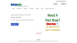 
                            8. ReliableParts Hawaii - Appliance Parts and Accessories Oahu ... - Reliable Parts Portal