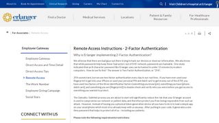
                            6. Remote Access Instructions - Erlanger - Erlanger Kronos Portal