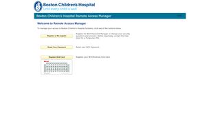 
                            5. Remote Access Manager @ BCH - Boston Children's Email Login