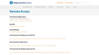 
                            4. Remote Access - Regional One Health - Regional One Patient Portal