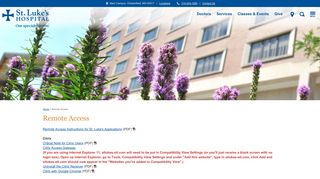 
                            5. Remote Access | St. Louis - St. Luke's Hospital - Kronos Remote Portal
