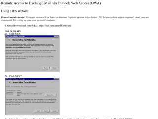 
                            7. Remote Access to Exchange Mail via Outlook Web …