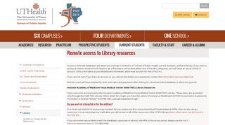 
                            2. Remote access to Library resources - remote-access-to-utsph ... - Tmc Library Remote Access Portal