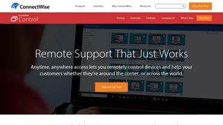 Remote Support & Access Software  ConnectWise Control