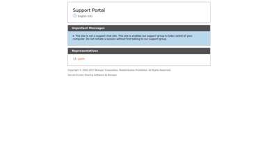 Remote Support Portal  Powered by BOMGAR - CimTel