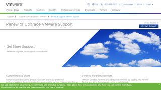 
                            2. Renew or Upgrade VMware Support - Vmware Renewal Portal