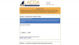 
                            3. Rent Payment - Housing Authority of the County of Los Angeles - Hacola Tenant Portal