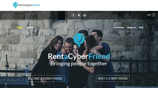 
                            4. RentaCyberFriend | Real Friends in Cyber Space - Cyberfriends Portal