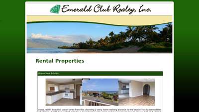 Rentals Properties - Emerald Club Realty, Inc.