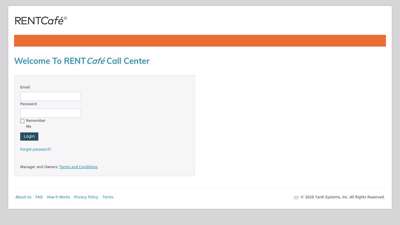
                            1. RENTCafé : Call Center