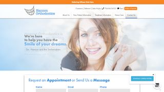 
                            4. Request an Appointment - Hannon Orthodontics - Hannon Orthodontics Patient Portal