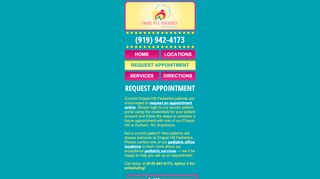 
                            5. Request Appointment | Chapel Hill Pediatrics - Chapel Hill Pediatrics Patient Portal