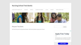 
                            4. Request Test Bank | Nursing School Test Banks
