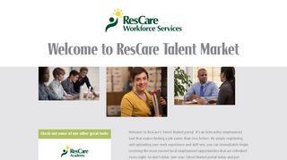 
                            6. ResCare Talent Market - Rescare Talent Login