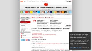 
                            4. Research Portal - Natural Sciences and Engineering Research ... - Nserc Portal
