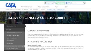 
Reserve or Cancel a Curb-to-Curb Trip | Rider Information ...

