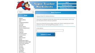 
                            1. Reset Your Password - Super Teacher Worksheets - Super Teacher Worksheets Free Portal And Password 2016