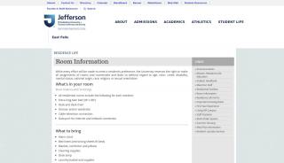
                            3. Residence Life Room Information - Thomas Jefferson University - Philau Housing Portal