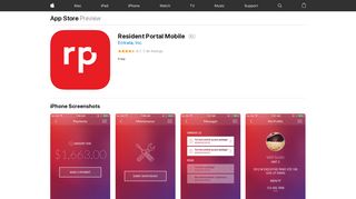 
                            4. Resident Portal Mobile on the App Store - iTunes - Apple - Mac Resident Portal