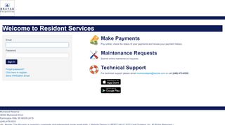 
                            2. Resident Services - RENTCafe - Muirwood Apartments Portal