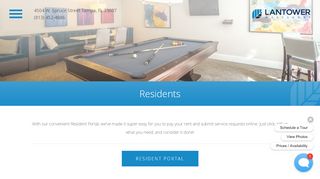
                            1. Residents | Apartments on Lease in Tampa, FL | Lantower Westshore - Lantower Westshore Resident Portal