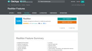 
                            6. ResMan Features & Capabilities | GetApp® - Resman Portal Login