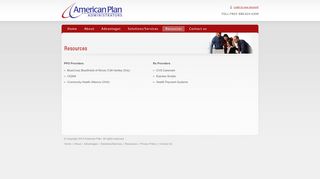 
                            4. Resources - American Plan Administrators - American Plan Administrators Provider Portal