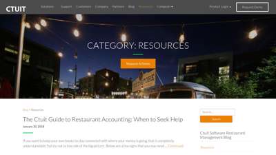 Resources – Ctuit  Restaurant Management Software