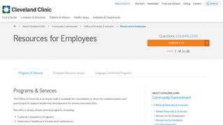 Resources for Employees | Cleveland Clinic - Hr Connect Cleveland Clinic Login