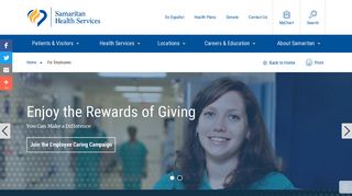 
                            1. Resources for Employees | Samaritan Health Services - Samaritan Medical Center Employee Portal