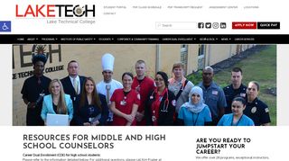 
Resources for Middle and High School Counselors Lake Technical ...
