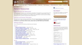 
                            4. Resources for Patients of Kansas City Urology Care, P.A. - Kansas City Urology Care Patient Portal