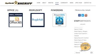 
                            5. Resources for Staff - Norfolk Sheriff's Office - City Of Norfolk Peoplesoft Login