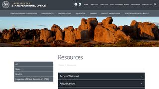 
                            7. Resources - New Mexico State Personnel Office - Webmail2 State Mn Us Login