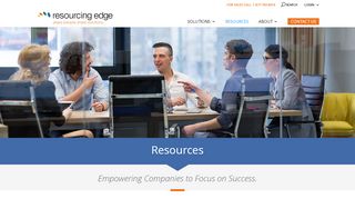 
                            4. Resources - Resourcing Edge - Resourcing Edge Employee Portal