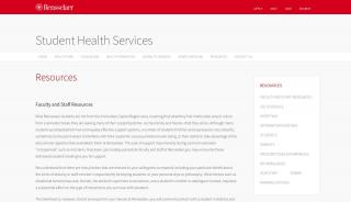 
                            4. Resources | Student Health Services - RPI Student Health Center - Rpi Health Portal