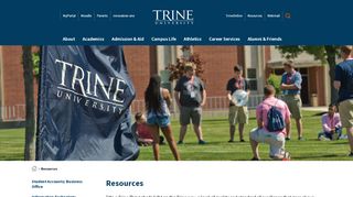 
                            5. Resources | Trine University - Trine Email Portal