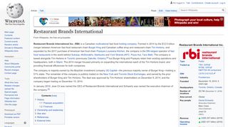 
                            8. Restaurant Brands International - Wikipedia - Heartland Food Corp Employee Portal