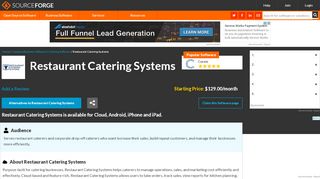 
                            8. Restaurant Catering Systems Reviews and Pricing 2020 - Restaurant Catering Systems Portal
