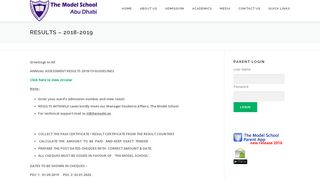 
                            3. Results – 2018-2019 – The Model School, Abudhabi - The Model School Portal