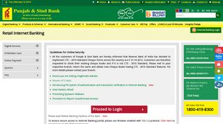 
                            1. Retail Internet Banking - Punjab & Sind Bank - Psb Online Net Banking Portal