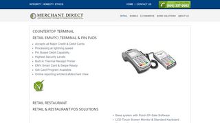 
                            7. Retail - Merchant Direct - Merchant Direct Sign In