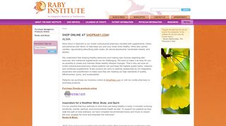 
                            7. Retail | Raby Institute for Integrative Medicine - Raby Institute Portal