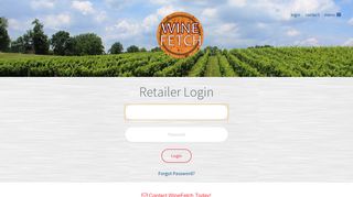 
                            3. Retailer Login | WineFetch - Winefetch Portal