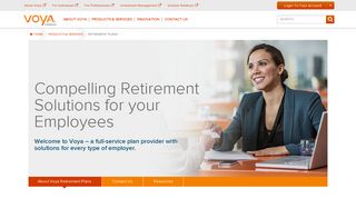 Retirement Plans  Voya For Employers