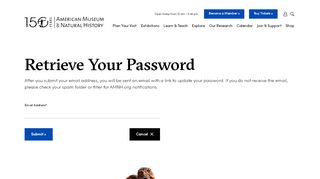 
                            6. Retrieve Your Password - Museum of Natural History - Amnh Email Portal