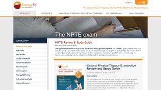 
Review & Study Guide - TherapyEd  
