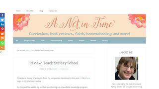
                            6. Review: Teach Sunday School - A Net in Time - Teachsundayschool Com Sign In